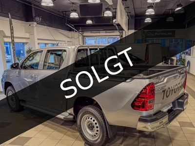 Toyota Hilux 2.7I Silvergray Bcksolgt